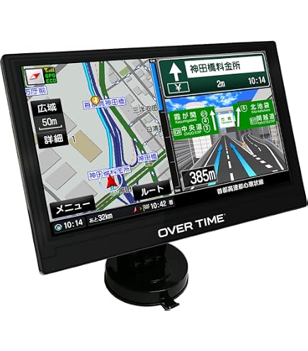 Amazon.co.jp: OVERTIME 2026年 ゼンリン 7インチ ワンセグ ナビ OT