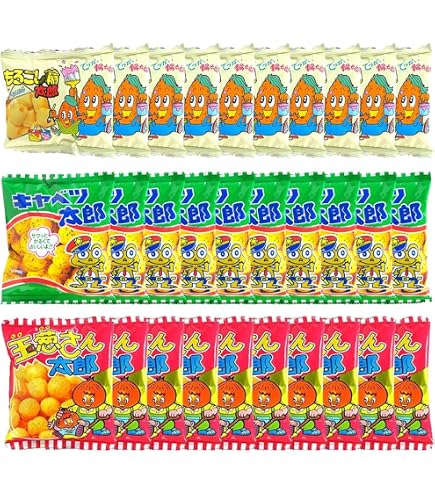 Amazon.co.jp: 駄菓子 150点 詰め合わせ キャベツ太郎30点＋駄菓子120