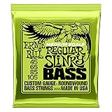 アーニーボール ERNIE BALL P02856 REGULAR SLINKY MEDIUM SCALE BASS STRINGS ミディアムスケール用 ベース弦