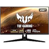 ASUS TUF Gaming VG289Q1A 28” Monitor, 4K UHD (3840 x 2160), IPS, Adaptive-Sync/FreeSync, Eye Care, DisplayPort HDMI, DCI-P3 H