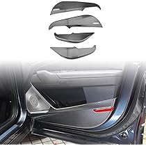 YOUTOOCAR 4PCS Headrest Rear Side Covers For Kia Sportage 2023-2026 – Wood Grain Style, Easy Stick-On