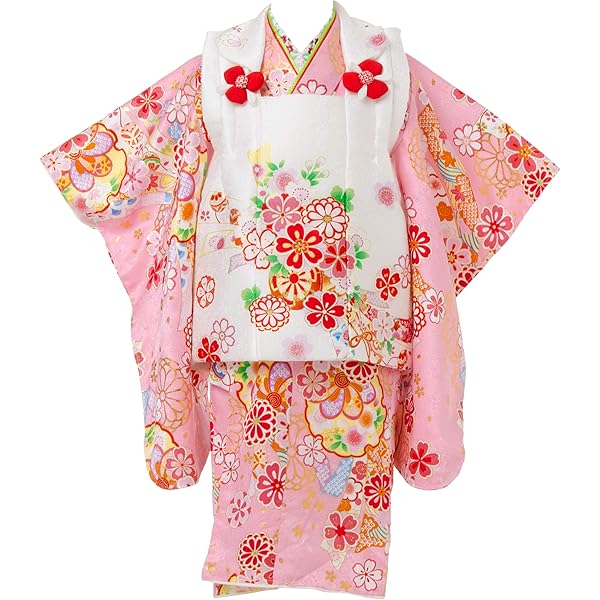 Amazon | [ブリリアントピース] 七五三 着物 3歳 女の子 セット