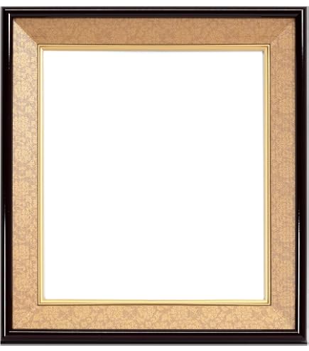 Amazon.co.jp: 【銀色紙額】【高級色紙額】輝く銀フレームの色紙額