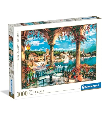 Puzzle Clementoni Machu Picchu 1000 Pièces – Vue Panoramique, Poster Inclus, 70 X 50 Cm