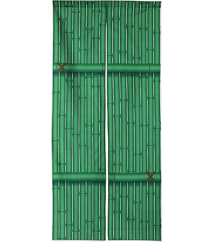 Amazon.co.jp: 茶道具『お座敷簾御簾2枚組長さ166.2cm』簾