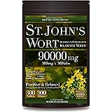セントジョーンズワート サプリメント 1袋90000mg 1粒300mg x 300粒 約100日分～300日分 和名: セイヨウオトギリソウ St. John's Wort Supplement 300mg x 300 tablets ヨーロッパ原