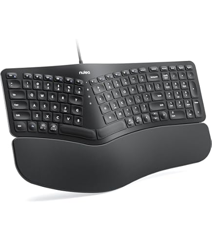 Amazon | Nulea RT02 人間工学に基づいたスプリットキーボード