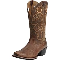Amazon | Ariat メンズ スポーツ スクエアトゥ ウエスタンブーツ