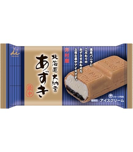 Amazon.co.jp: オハヨー乳業 あずきもなか 110ml×6本×6袋 : 食品・飲料