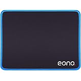 [Amazonブランド] Eono(イオーノ) - マウスパッド 小型 レーザー 光学マウス対応 オフィス 防水 滑り止め 耐久性が良い おしゃれ - ブルー