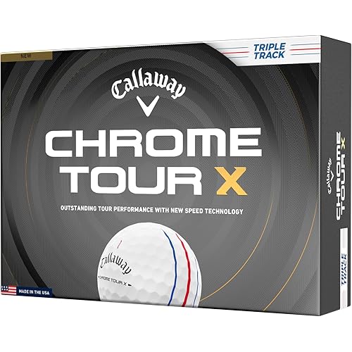 キャロウェイ(Callaway) ゴルフボール CHROME TOUR X 26 1ダース(12個入り) 4ピース構造
