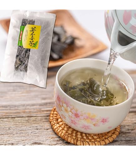 Amazon | うめ海鮮 めかぶ茶 健康茶 めかぶ 乾燥 70g×5個【 とろとろの