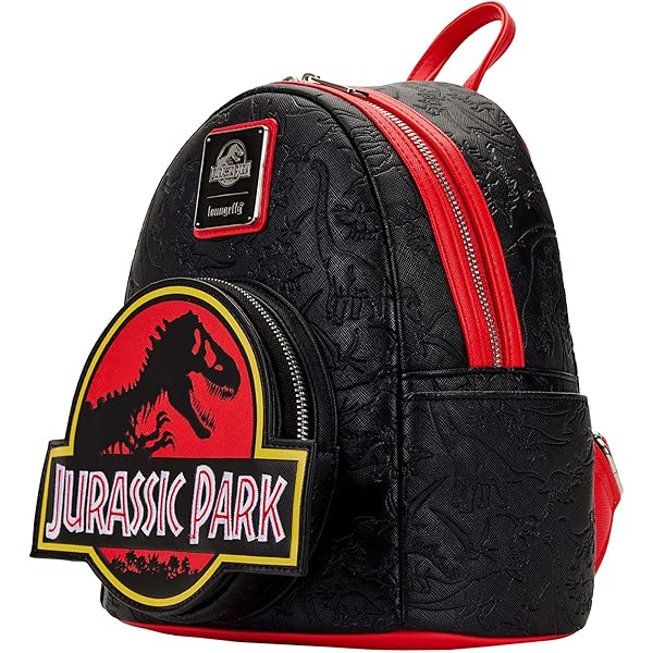 Loungefly Jurassic Park 30th Anniversary Dino Moon Mini Backpack, Multicolor, One Size, Mini Fashion