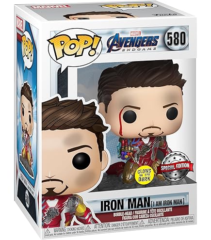 555 Iron Man Model 39 (Glows In The Dark) (AAA Anime) - Funko Pop Price Guide