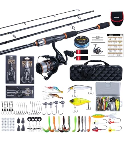 Amazon | Goture 釣りセット 1.8m スピニングロッド 3000番