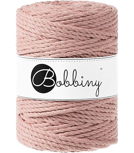 Amazon.co.jp: Bobbinyジュニア3mm100M マクラメ 編み紐コード