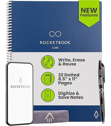 Amazon | Rocketbook (ロケットブック) New Core 再利用可能