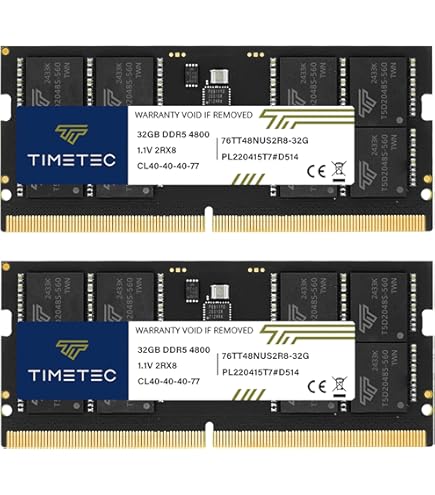 Amazon.co.jp: G.SKILL Ripjaws DDR5 SO-DIMM シリーズ DDR5 RAM 64GB