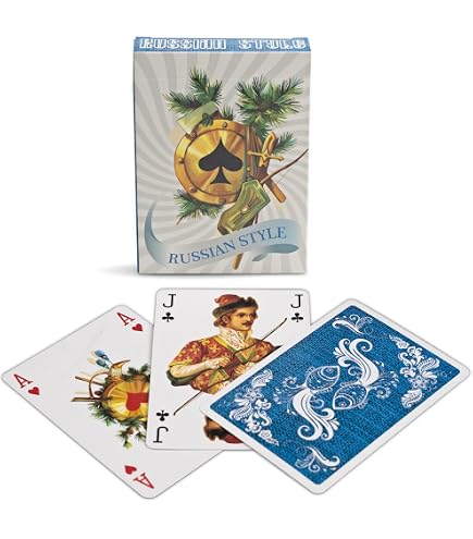 Amazon.co.jp: 2デッキセット ロシアンクラシック Durak カードゲーム