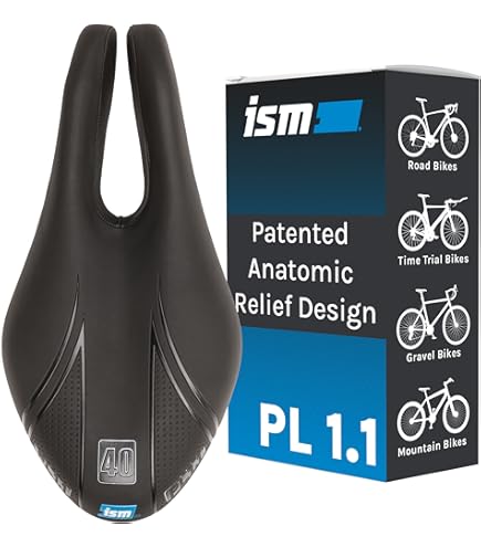 ISM サドル PS1.0 TIME TRIAL ISM PS1.0 Time Trial Triathlon Bike Saddle Black 15 Padding