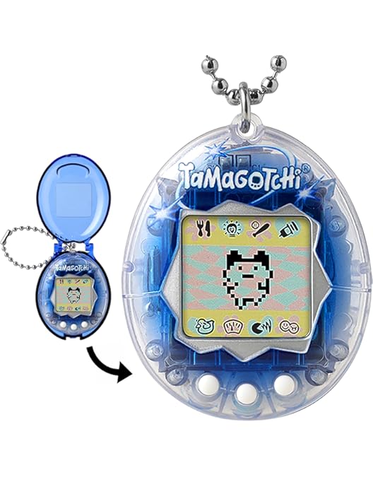 新種発見！！　たまごっち　BANDAI 1997 ブルー　④ 新品・未開封品】バンダイ 新種発見！たまごっち 青 1997年製