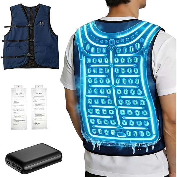 Amazon.co.jp: [HAMOMER] 水循環ベスト【接続面100％冷却 全面冷感仕様