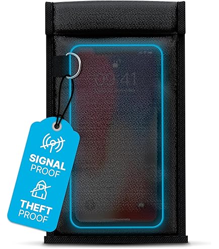 EMF Shield Sleeve For Cell Phone - EMF Protection Smartphone Pouch Anti Emp Bag Signal Reducing Case For Radiation Emf Emp 5g Rfid Blue 2 Pack - View #9