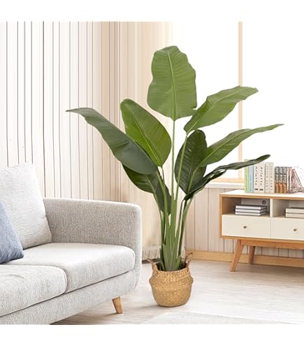 Amazon｜TANGKULA 観葉植物 フェイク モンステラ 120cm フェイク