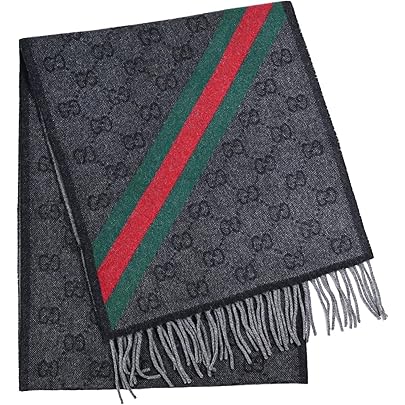 Amazon | 【19】GUCCI グッチ マフラー/ストール 男女兼用 SILK混合