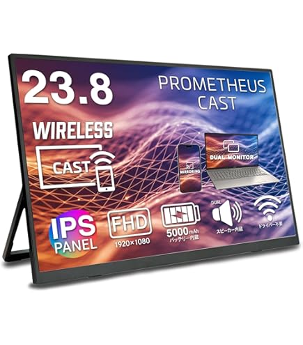 Amazon.co.jp: ユニーク PROMETHEUS MONITOR 15.6インチ デュアル 2