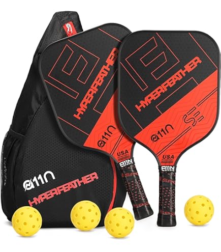2個セット ピックルボール パドル ARRONAX ファイバーグラス 赤 黒 2個セット ピックルボール パドル ARRONAX ファイバーグラス 赤