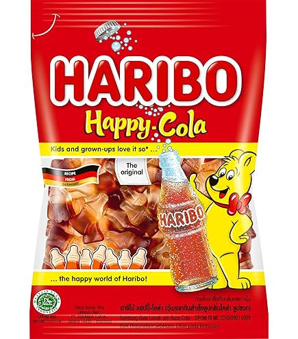 Amazon | ハリボー ハッピーコーラ 80g X4個セット | HARIBO | グミ 通販