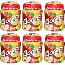 Amazon | モンデリーズ クロレッツXP アップル ボトル 135g×6個