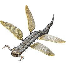 【海】古美術品　超レア　自在置物　カミキリムシ　長いひげと足と羽　８か所可動 海】古美術品 超レア 自在置物 カミキリムシ 長いひげと足と羽 8