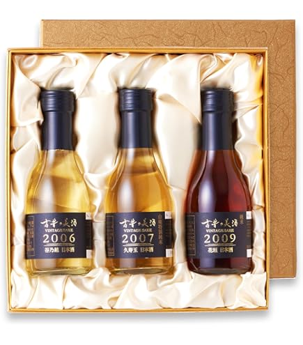 Amazon.co.jp: 高級 日本酒 ギフト お歳暮 最長33年 長期熟成 90年代