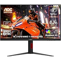 Amazon.co.jp: AOC デュアルモードゲーミングモニター 27インチ