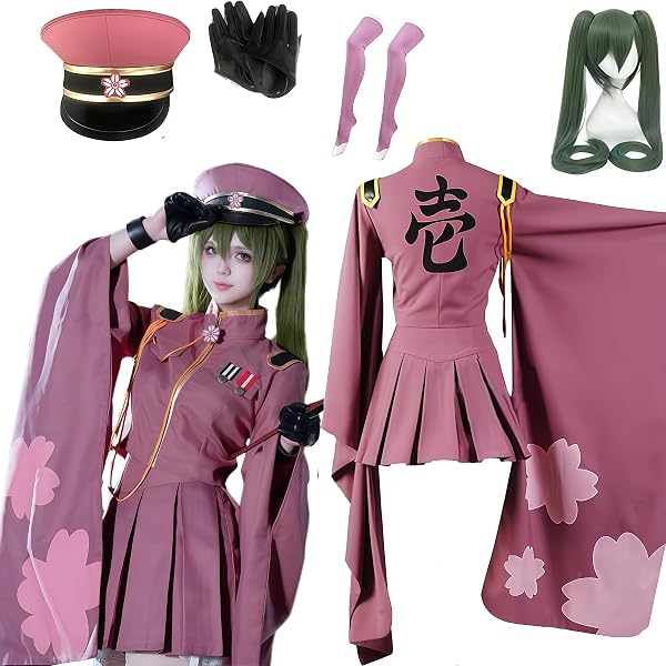 Amazon.co.jp: [HanCheng] ウィッグ付き 千本桜 せんぼんざくら ミク