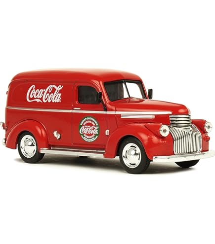 1960 Volkswagen T1 Kombi Van with Trailer Red and Cream Coca Cola