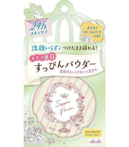 Club すっぴんパウダー パステルローズの香り クリアタイプ 26g