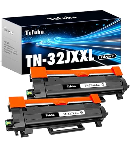 インクファクトリー ブラザー TN32JXXL ブラック 2本セット インクのチップス TN32JXXL TN32JXL ブラザー (Brother) 用 互換