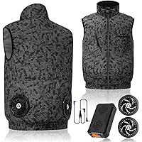 Amazon.co.jp: [LABCOOL] 【2025ファン付きベスト 36V業界超高出力