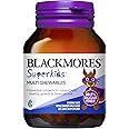 Blackmores Superkids Multi Chewables (60) Natural Strawberry-Vanilla Flavour