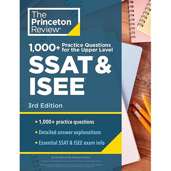 Amazon | SSAT & ISEE Middle & Upper Level Prep: 4 Practice Tests +