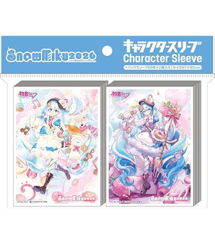 Amazon | エンスカイ(ENSKY) SNOW MIKU 2025 キャラクタースリーブ