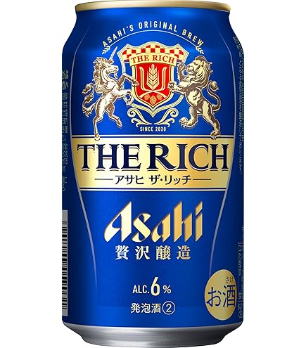 Amazon.co.jp: アサヒ ザ ・ リッチ 缶 350ml×6缶入×4パック×2ケース