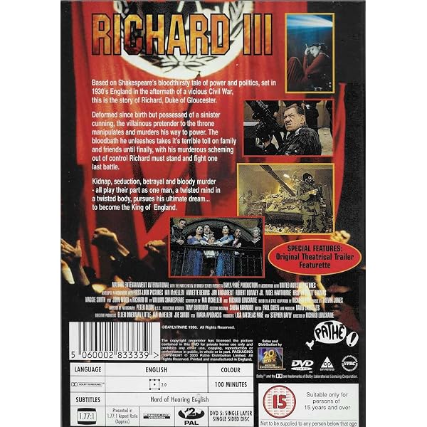 Amazon.co.jp: Richard III [DVD] : DVD