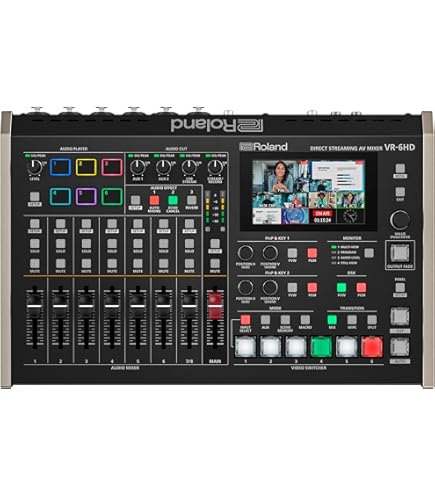 Amazon.co.jp: Roland AV STREAMING MIXER VR-1HD : Musical Instruments