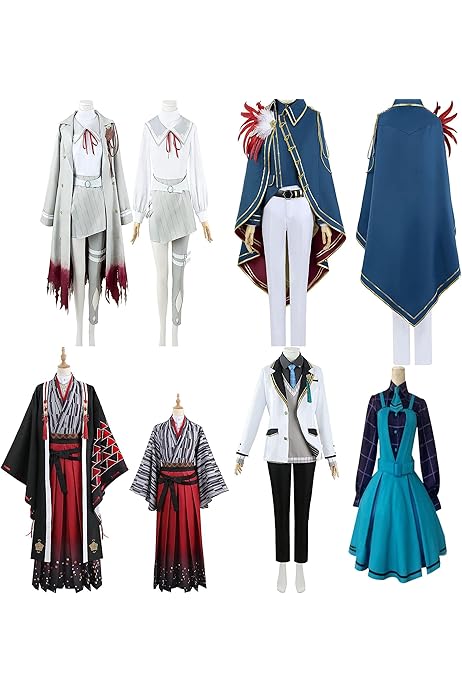 Amazon.co.jp: [PWPCOS] VTuber 弦月藤士郎 コスプレ衣装 セーラー服 