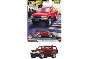 ホットウィール(Hot Wheels) ブールバード 1993 トヨタ 4ランナー 乗り物おもちゃ ミニカー 3歳から レッド JHW18