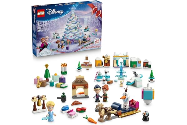 レゴ(LEGO) ディズニープリンセス レゴ(R) | ディズニー アナと雪の女王アドベントカレンダー 2025 おもちゃ 玩具 誕生日 プレゼント ブロック 知育 女の子 男の子 子供 5歳 6歳 7歳 8歳 クリスマス プレゼント ディズニー グッズ 43273